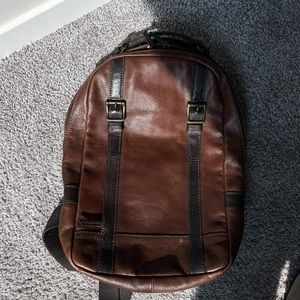 Fossil Leather Backpack